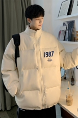 均可提供短视频高品质港风1987PU皮加厚棉衣PM23-p110控148，男装棉衣，星座508（原C305）