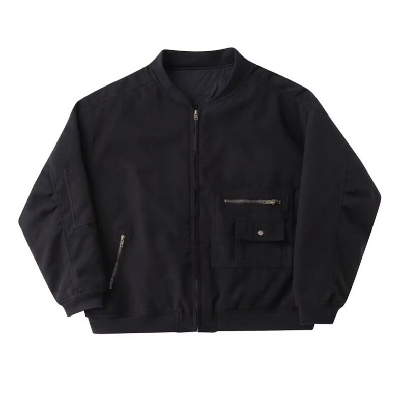美式飞行员夹克男字母刺绣棒球服春秋新款情侣外套男潮LG777-P68,男装夹克,星座1008