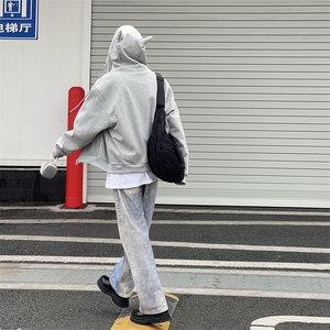 A450-WY8885-P95控 149 连帽开衫恶魔角卫衣图片