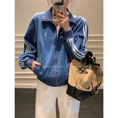 立领棒球服外套2025春季新款小个子休闲夹克开衫上衣潮JK4506，男装夹克，星座208-5