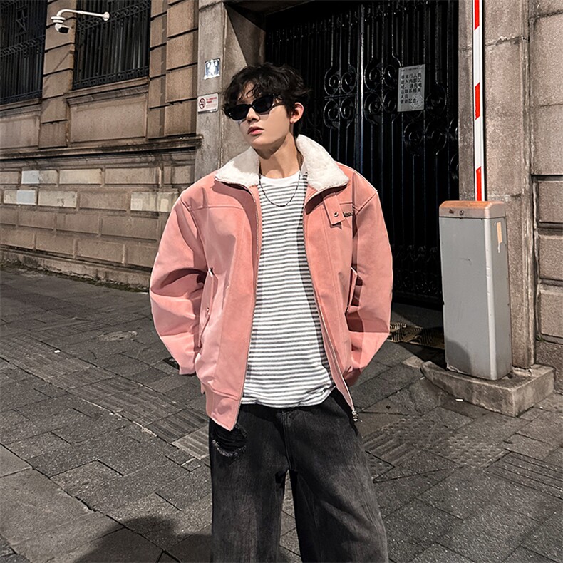 405A美式高街大毛领短款棉衣座山雕棉服MY25803-特批95控178,男装棉衣,星座405A