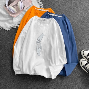 TX3147-P28 纯长袖t恤男大码圆领打底衫体恤上衣服图片