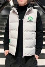 2021春秋季新款个性印花马甲男士潮流连帽外套男A438，男装背心/马甲，电商A438