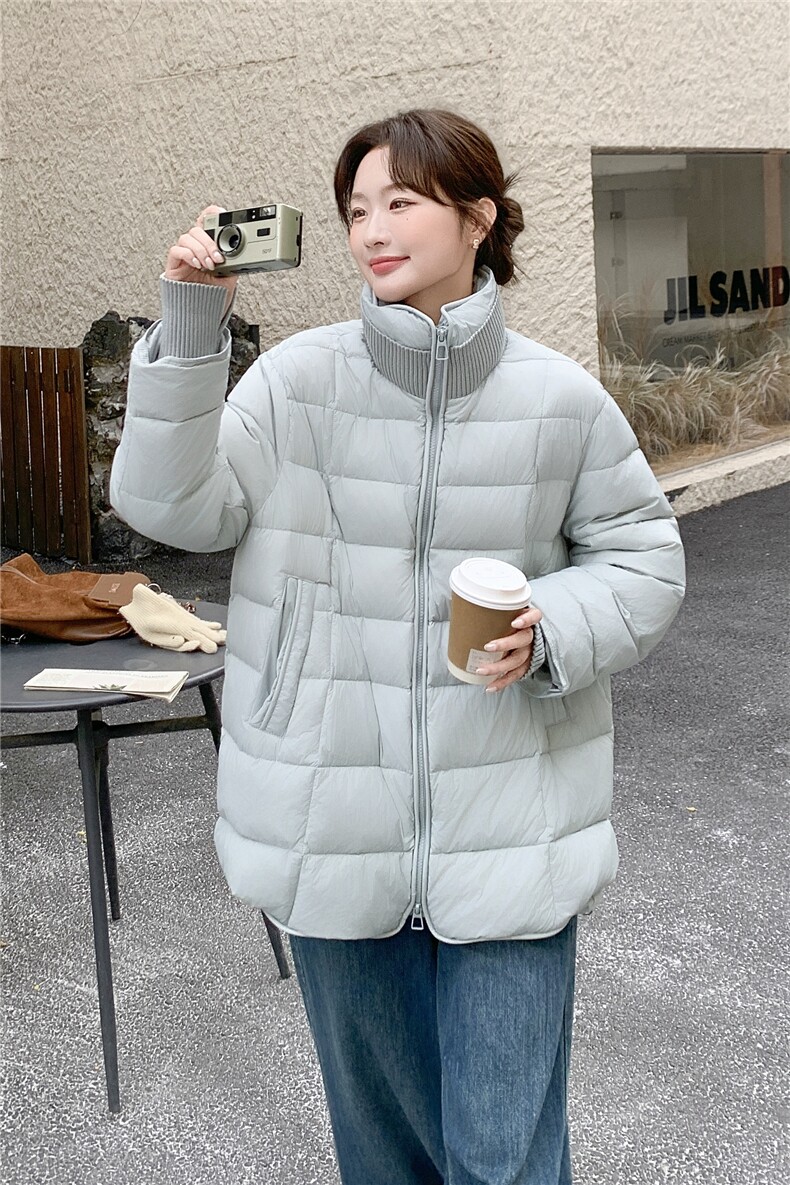 2026冬季新款羽绒服中长款90白鸭绒RC2C290-6899#-P385-K585,女装羽绒服,2C290