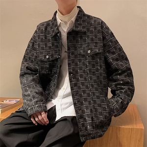 男秋季2022新款长袖夹克外套D00044P65图片