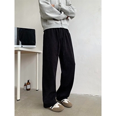 麦穗纹休闲裤男款春季阔腿运动卫裤男生直筒宽松男士裤子K178，男装休闲裤，星座1116A-1（原606A）