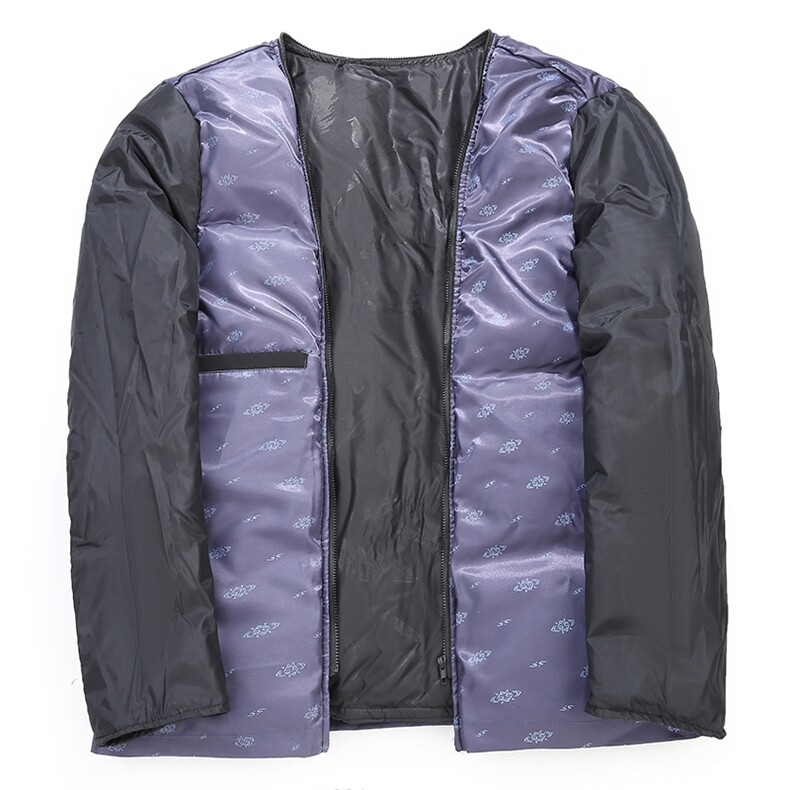 冬季中年男士加厚保暖羽绒服上衣新款可脱卸内胆外套CM1018-P255,男装羽绒服,星座1105-3