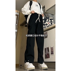 2026春款华棉运动裤宽松直筒卫裤M-4XLK825-1特P43控68，男装休闲裤，电商A309