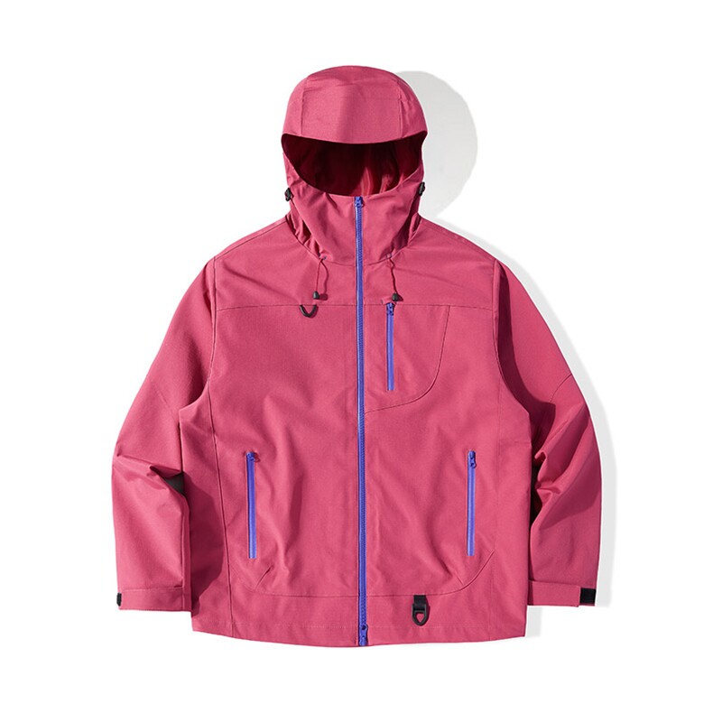 新款男女高品质户外登山服青少年学生冲锋衣夹克外套HS6633-P80，男装夹克，星座1206（原A206）