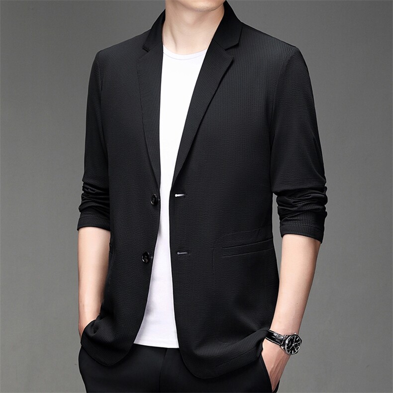 SJ9122春夏男士透气皮肤衣速干外穿防晒服薄款免烫西服外套P115,男装西服,电商B360