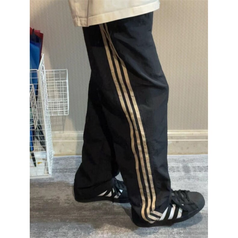【现货】黑色三条杠速干工装裤男款夏季美式vibe冲锋裤BN02WW-P45,男装工装外套,星座1007（原301D）