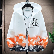 防晒衣夏季新款时尚连帽薄款皮肤衣防晒服XZ310B-3-J1516-P25，男装防晒衣，星座310B-3