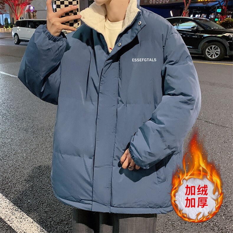 ！2023秋冬新款男士加绒加厚棉衣保暖立领棉服外套MY101特P78,男装棉衣,电商B220