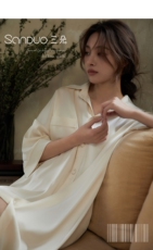 男友风小凉衫轻盈抵达夏日之境衬衣，女装衬衫，禾雯电商供货