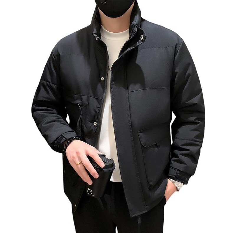 冬季工装潮流加厚韩版棉衣外套棉服小伙店主风MY923特P75,男装棉衣,星座301B-1