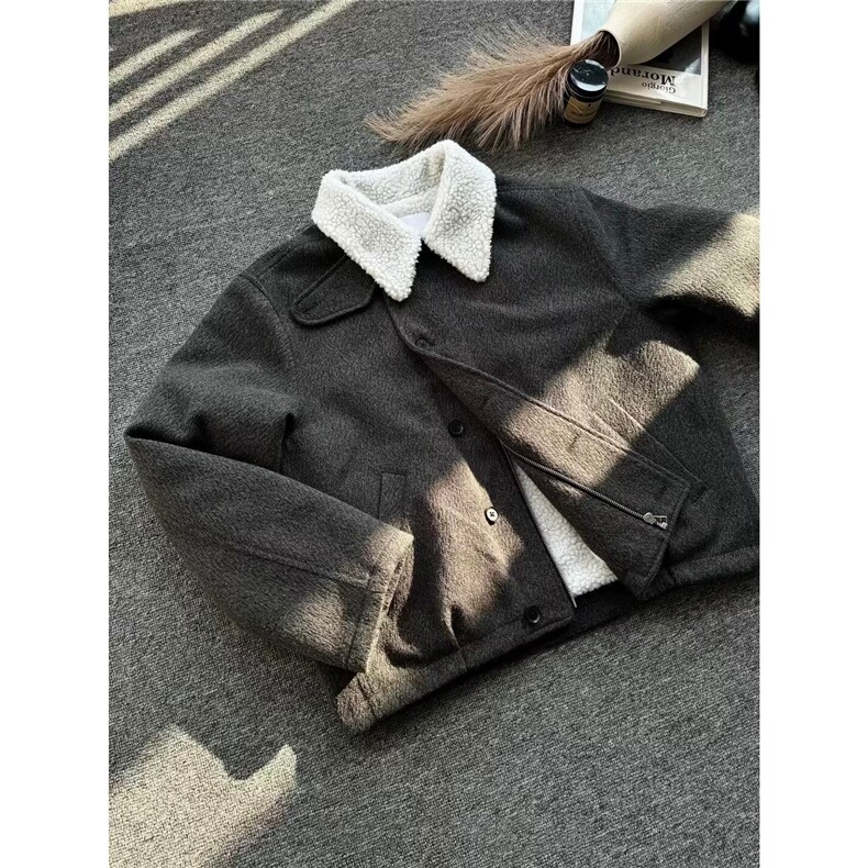 原宿慵懒文艺潮流流行棉服气质日系新款MHT267-P80,男装棉衣,星座208-5