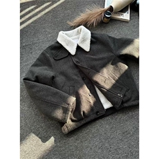 原宿慵懒文艺潮流流行棉服气质日系新款MHT267-P80，男装棉衣，星座208-5
