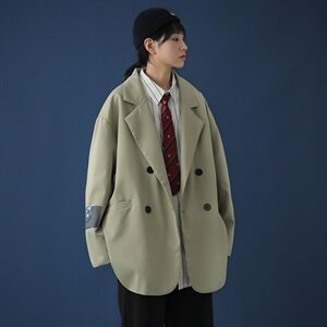 20年秋冬新款印花小清新学院风西装外套 已注册 DS-B293-A759-P85图片