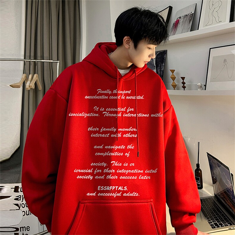抖音得物供货可提供视频2024春季新款重磅美式卫衣DL1890,男装卫衣,电商A486