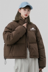 中性风新款冬季时尚百搭宽松字母印花棉服外套MY65002P85控118，男装棉衣，电商A268