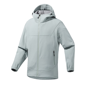 新款男女高品质户外登山服青少年学生冲锋衣夹克外套HS6611-P80图片