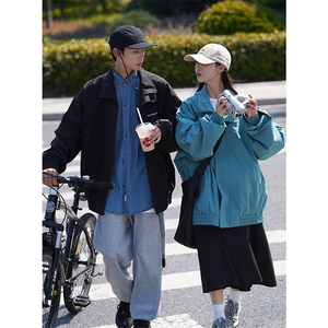 EQ112 cityboy工装外套男2024新款情侣装秋装日系夹克休闲宽松P98图片