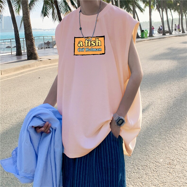 量大图低自动【有货】纯棉背心HD019-1-BX2528-P20，男装背心/马甲，电商019-1