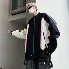 秋冬新款日系宽松夹克棒球服男女ins潮牌美式飞行服外套JK903，男装夹克，星座1116A-1（原606A）
