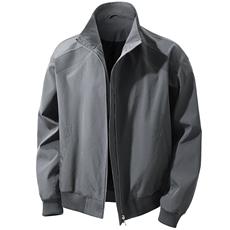 JK008立体白底春装拼接工装立领夹克聚酯纤维(M-5XL)TP35，男装夹克，电商A088