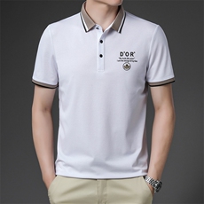POLO衫男士短袖t恤翻领2023夏季新款潮牌休闲商务男装上衣，男装T恤，电商B212（原钱塘6029）