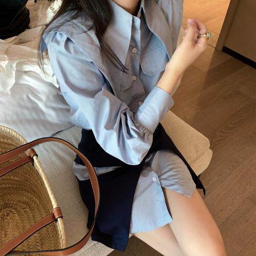 8964衬衫半裙两件套，女装衬衫，XTZ style