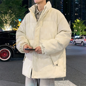 可二开高品质潮牌宽松PU皮衣棉服情侣棉衣A161-MY8170图片
