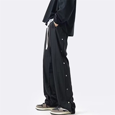 日系原宿时尚流行气质潮流百搭休闲裤简约XH99-P40，男装休闲裤，星座208-5
