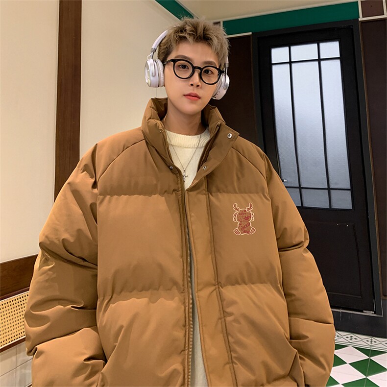 仓库现货不断货！三防冬季加厚保暖印花棉衣外套棉服WM985特P80，男装棉衣，电商A486