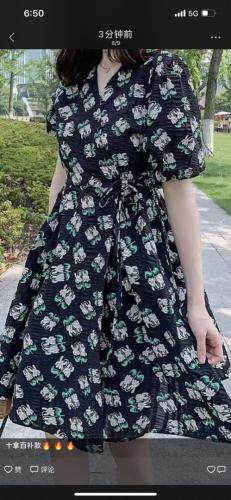 日韩新款连衣裙，女装连衣裙，砾赫.曼蕊雅