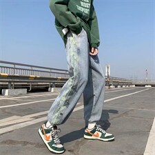 男春季休闲束脚裤K7002P44图片