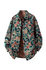 1色织提花网红大码M-5XL夹克男:90%聚酯纤维10%棉JK77980P50控78，男装夹克，星座226-2