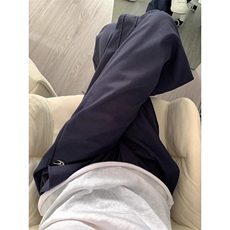 美式高街工装裤男女秋冬宽松休闲直筒阔腿长裤LB6266-P38加绒45，男装休闲裤，星座1008