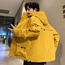 男大码连帽工装夹克外套5032-1_1906(M-4XLP705XL-9XLP80)，男装夹克，星座1516-1