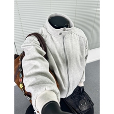 【有货】8154CC-特P73立领重磅开衫卫衣男女运动夹克外套，男装夹克，星座1007（原301D）