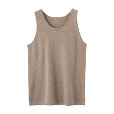 2024秋季新款羊绒圆领无袖男士背心马甲，男装羊绒背心，米亚康羊绒