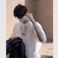 可设48小时发货支持抖音得物来样二开230克重磅美式短袖t恤MT426，男装T恤，电商A486