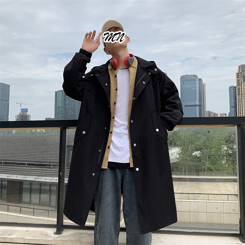 5W件长年冲锋风衣男中长款大衣男F174薄P90加棉P100特价外景A,男装风衣,星座401