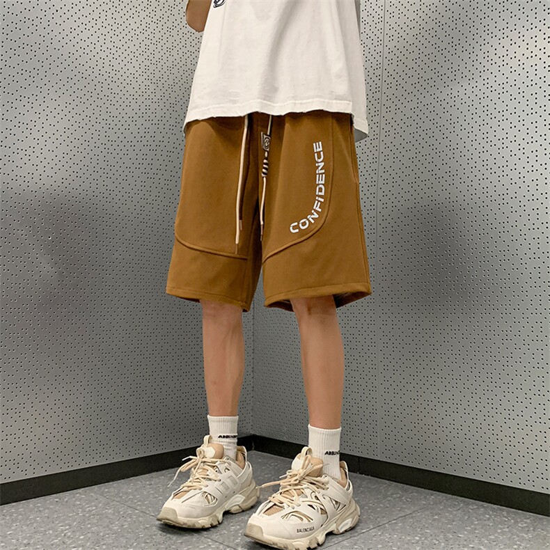 8XL-M 特大码菠萝格运动短裤男夏印花篮球裤休闲五分裤DK1519P35图片