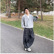 2025年春季新款百搭时尚舒适V领套头长袖毛衫慵懒风套头毛衣男女，男装针织衫/毛衣，星座506A