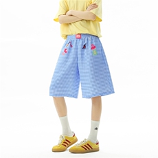 蓝色格子
