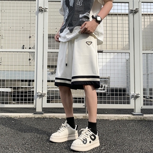 篮球短裤男夏季美式休闲宽松男生运动五分裤健身跑步裤子潮图片