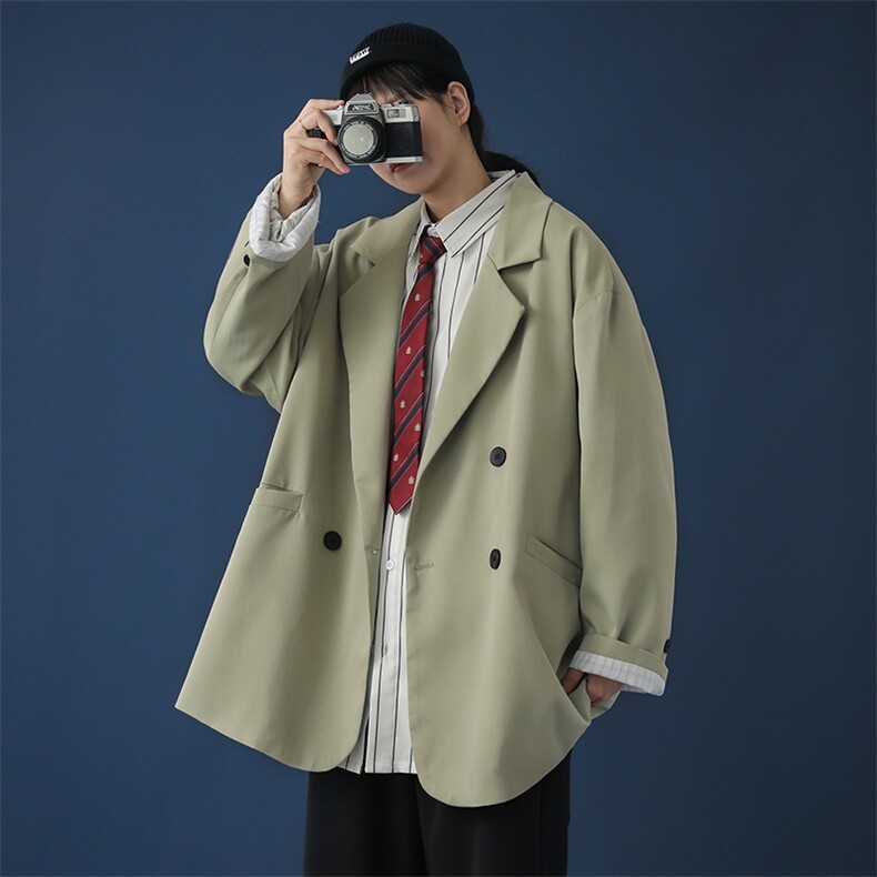 20年秋冬新款印花小清新学院风西装外套已注册DS-B293-A759-P85,男装西服,电商A306