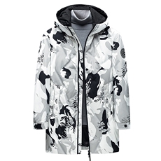男中年羽绒服白鹅绒休闲商务保暖厚中长款外套爸爸装ZK9924-P360，男装羽绒服，电商B212（原钱塘6029）