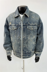2025新款男士冬季翻领牛仔羽绒服外套D213-6288-P430，男装工装外套，电商D213